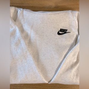 Nike sports wear club fleece, women’s funnel neck hoodie.